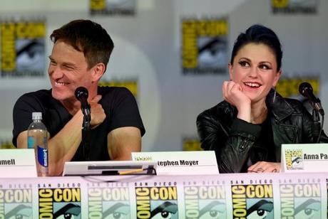 Anna Paquin and Stephen Moyer at HBO's _True Blood_ Panel - Comic-Con International 2014 Ethan Miller Getty Images 3