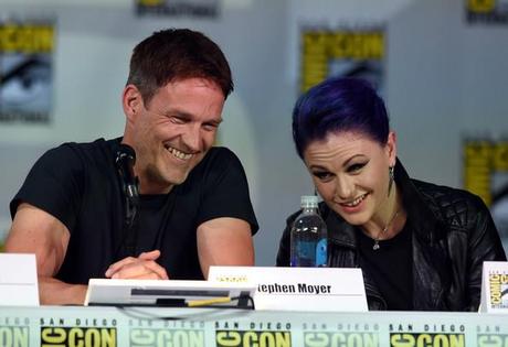 Anna Paquin and Stephen Moyer at HBO's _True Blood_ Panel - Comic-Con International 2014 Ethan Miller Getty Images 13