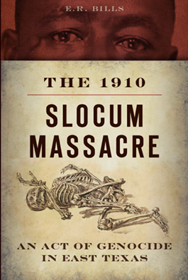On July 29, 1910, citizens in the small, predominately African American town of Slocum, Texas were massacred. This was one of many towns, such as Rosewood and Tulsa, where a successful, self-sufficient African American community was the subject of a terrorist attack designed to maintain economic white supremacy. In each town, the incident that sparked the attack was relatively insignificant and often fabricated. The death toll was comparable if not higher than in the Rosewood massacre and the Tulsa race riot (massacre), but few have heard of Slocum. A new book, The 1910 Slocum Massacre: An Act of Genocide in East Texas is an invaluable resource on this history. Continue reading here: http://zinnedproject.org/2014/07/slocum-massacre/  Also read, 