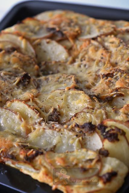 Potato, Parmesan and Anchovy Focaccia