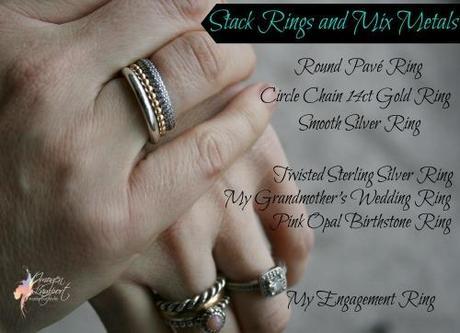 stack rings and mix metals