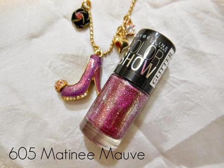 Maybelline Color Show Glitter Mania (605) Matinee Mauve