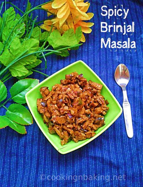 Spicy Brinjal Masala