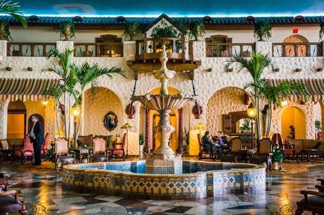 Fountain in Hotel Hershey