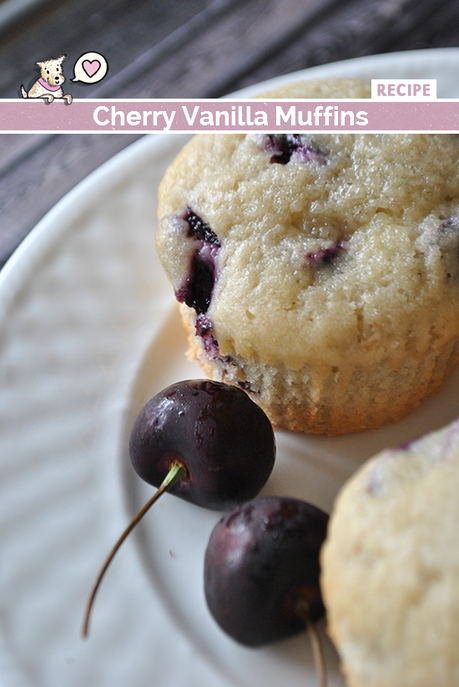 Cherry Vanilla Muffins Recipe