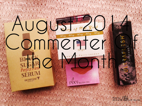 August 2014 COM Gifts + July Winner
