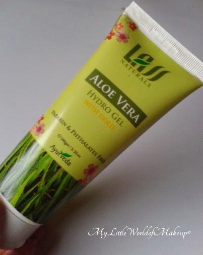 Lass Naturals Aloe Vera Hydro Gel with Gold Review