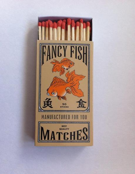 Gold fish matches long from Trouvés Home and Body