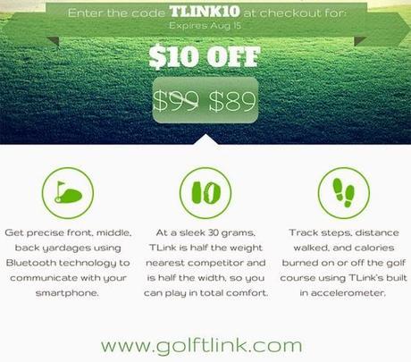 TLink Golf Launches The Worlds Lightest GPS Watch