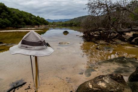 hat on stick miranda creek five mile beach wilsons promontory