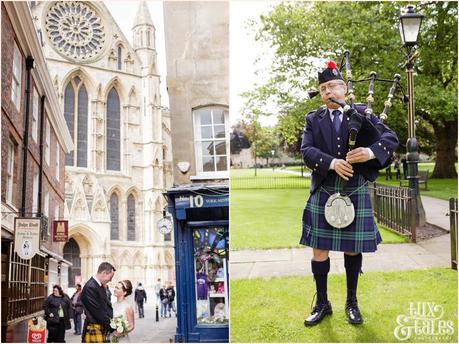 York Wedidng Photography York Minster Piper 