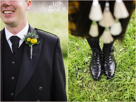 York Wedding photography Kilt 