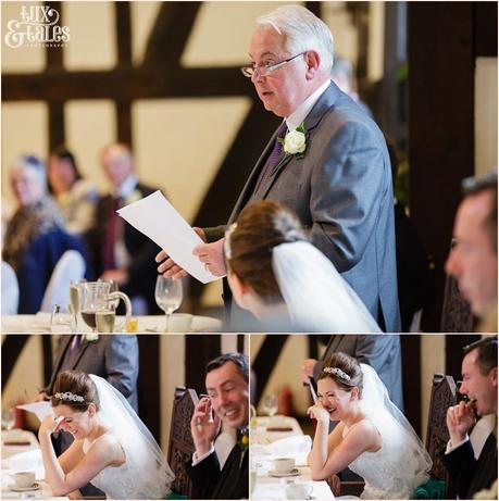 Wedding photography at St. Williams College speeches