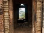 Entrance to one of the five temples