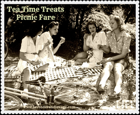 August Tea Time Treats: Pack up a Picnic! Picnic Food & Picnic Treats