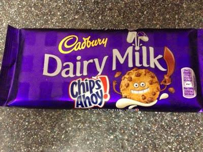 Today's Review: Dairy Milk With Chips Ahoy!