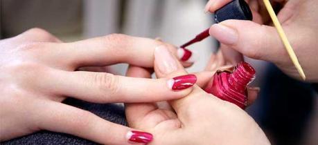 DIY Moon Manicure at Home DIY Moon Manicure at Home