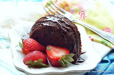 ~chocolate bundt brownie cake~