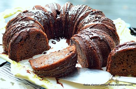 ~chocolate bundt brownie cake~