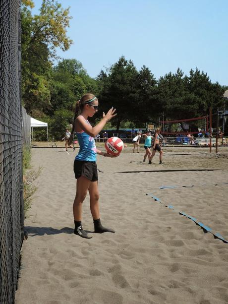 Beach Volleyball Fun in the Sun