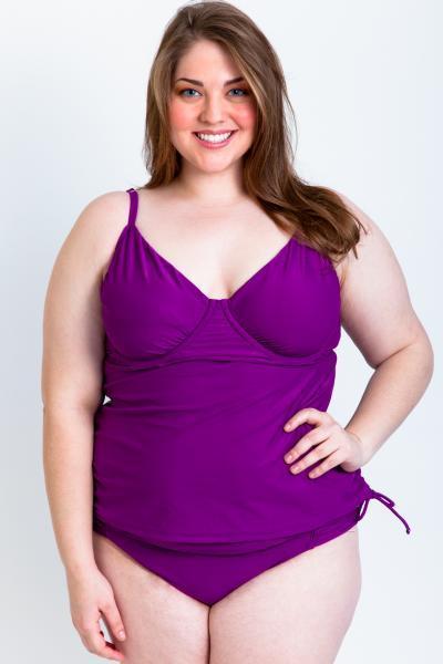  Solids Tankini by Ibiza Plus - $12.99