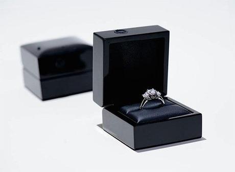 This engagement ring box has a tiny HD camera that records the entire proposal!