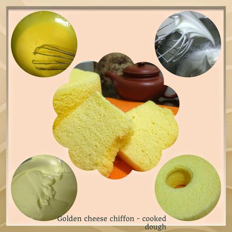 Golden cheese chiffon