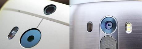 LG G3 and HTC One M8