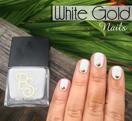 white.gold.nails