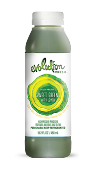 Evolution Fresh | Sweet Greens and Lemon |   Cold-Pressed Juice 