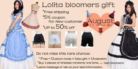 Lolita Bloomers Gift Activity