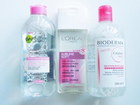 bioderma garnier loreal micellar water