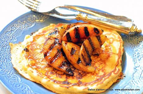 ~cardamom & cloves grilled peaches~