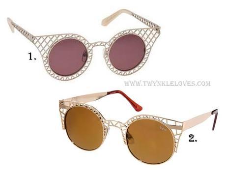 Style Vs Steal: Cage Frame Sunglasses