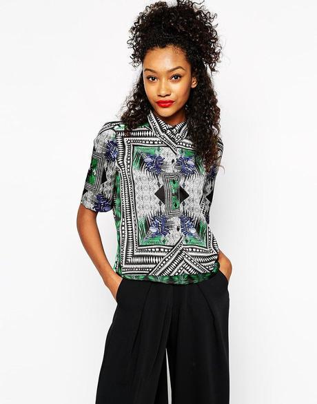 Pick Of The Day: River Island Scarf Print Shirt