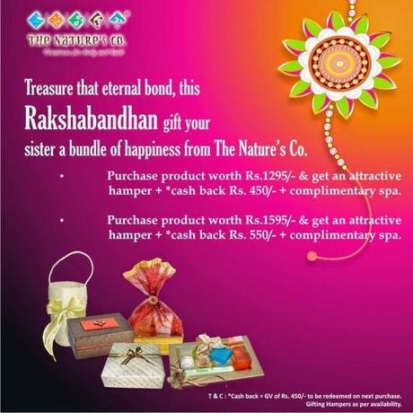 This Rakhi Gift a Bundle of Happiness from The Nature's Co.