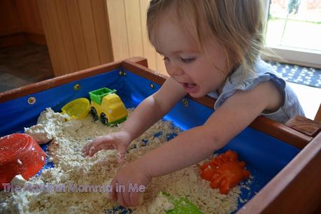 Sensory Play: Scented Moon Sand