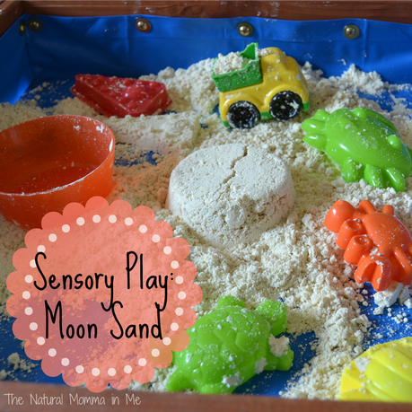 Sensory Play: Scented Moon Sand