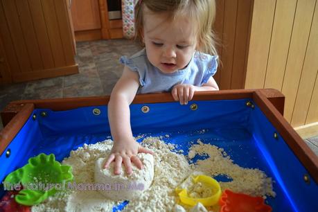 Sensory Play: Scented Moon Sand