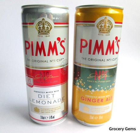 News: Pimm's Pre-Mix Cans - Pimm's & Diet Lemonade & Pimm's & Ginger Ale