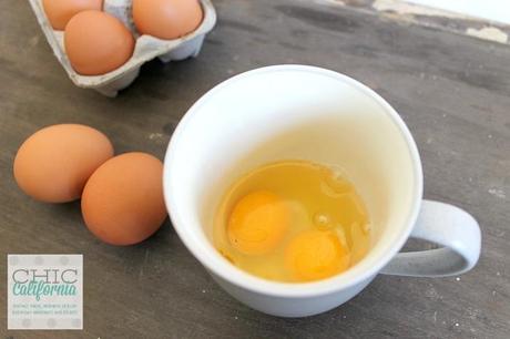 Scrambled Eggs in a Mug by Chic California