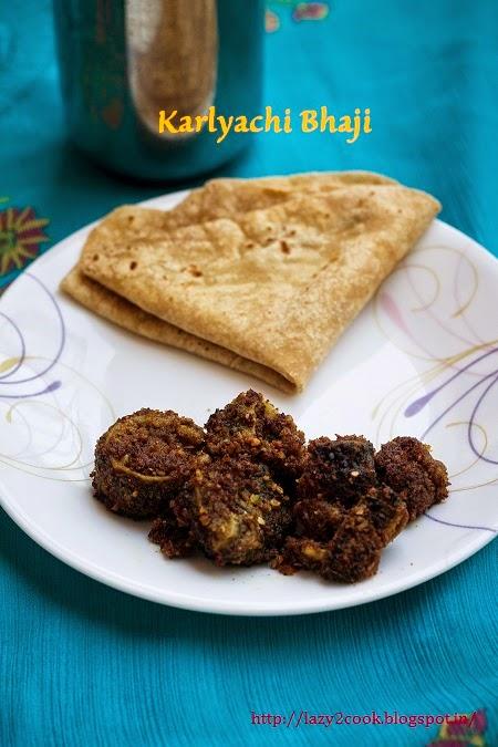 Karlyachi Bhaji (Bharli Karli) | Bitter-Gourd Vegetable