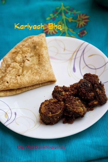Karlyachi Bhaji (Bharli Karli) | Bitter-Gourd Vegetable