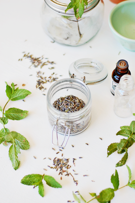 DIY Lavender Facial Cleanser