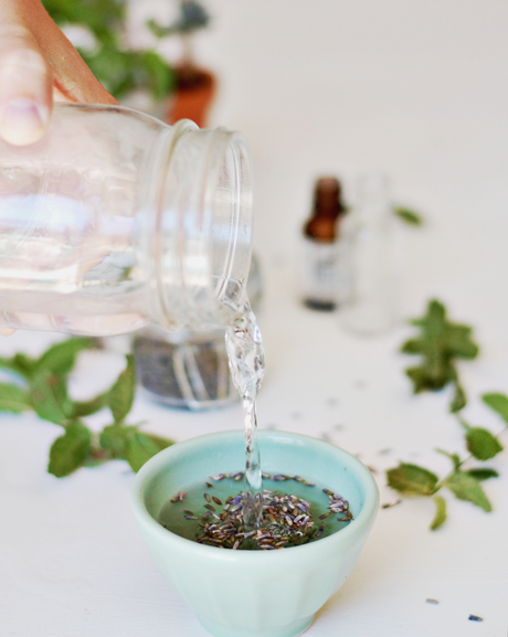 DIY Lavender Facial Cleanser