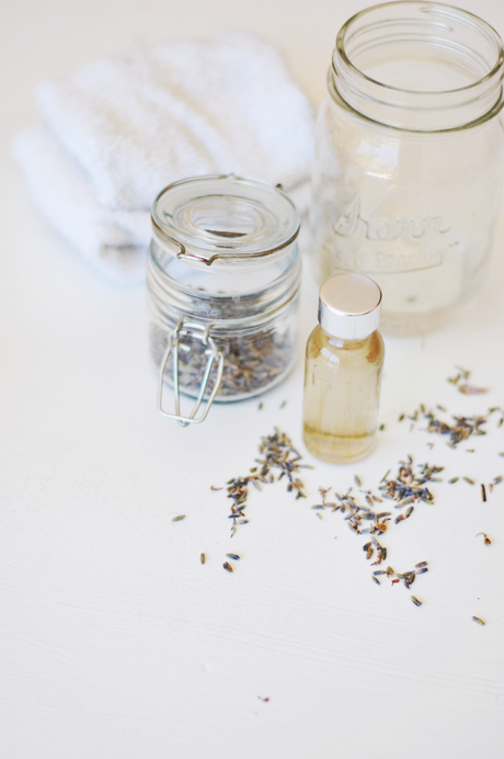 DIY Lavender Facial Cleanser