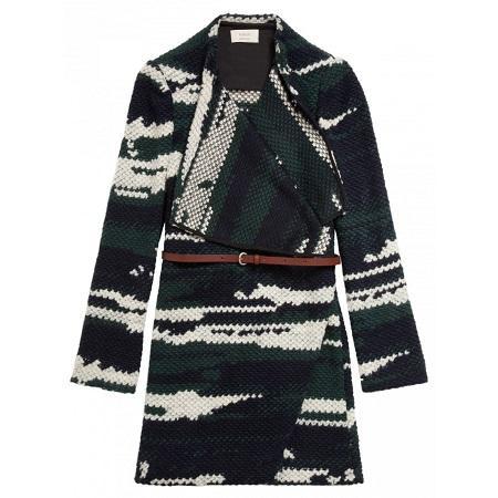 Bambi Northwood-Blyth the international face of fashion house ba&sh Veste-Ixia - view the Fall/Winter 2014/15 online at ba-sh.com