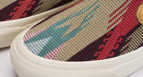 The Patterned Slip:  Vans Vault Taka Hayashi OG Classic Slip On 59 LX Chimayo Sneaker