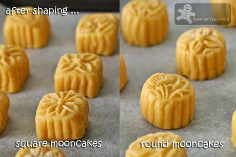 Mini Baked Custard Mooncakes