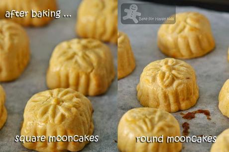 Mini Baked Custard Mooncakes